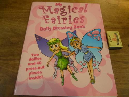My Magical Fairies Dolly Dressing Book (soft cover) - includes 37/40 press-out items