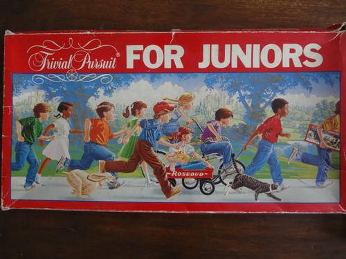 Boardgame - trivial pursuit for junior