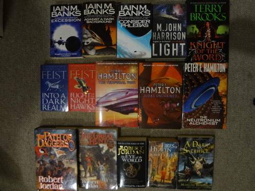 PRICE REDUCED Sci-Fi / Fantasy Book Collection - various authors
