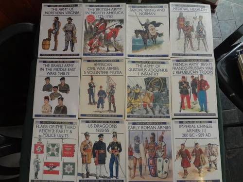 Osprey - Men-at-Arms / New Vanguard - Various books - R90 per book