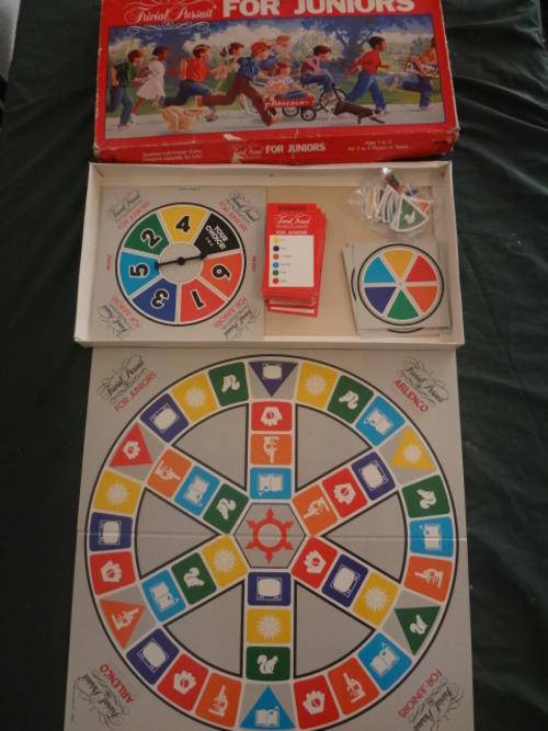 Boardgame - Trivial pursuit for juniors (complete)