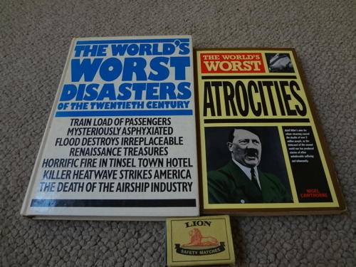 Lot of books on Disasters and Atrocities (2 books)