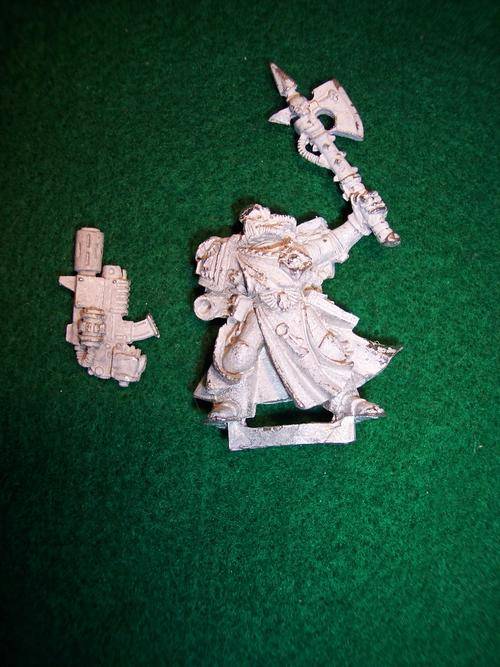 warhammer 40k - space marine captain game day oop rare