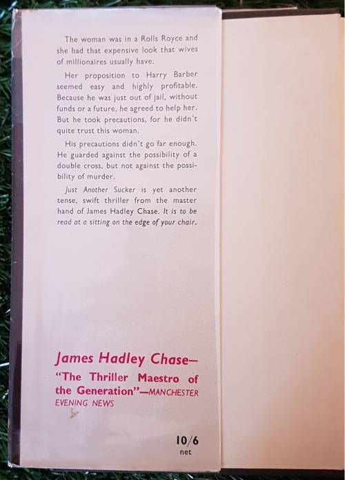 Just Another Sucker,  James Hadley Chase