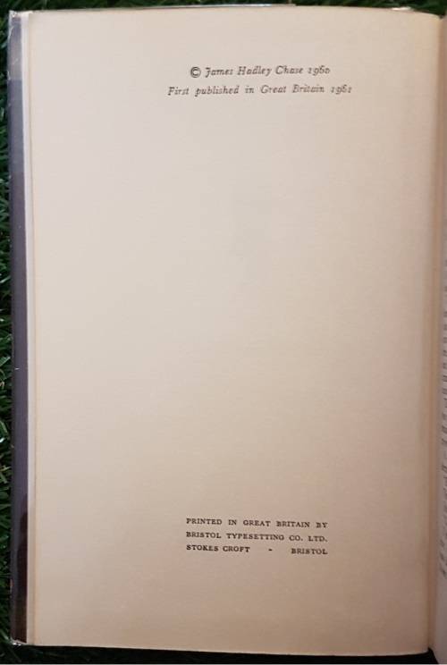 Just Another Sucker,  James Hadley Chase