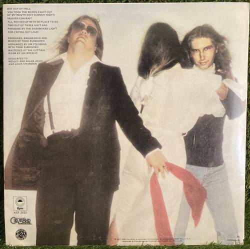 Bat Out Of Hell: - Meatloaf - LP