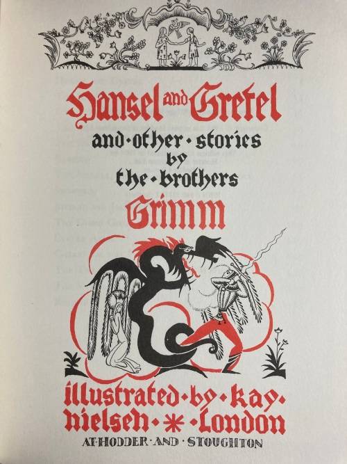 Hansel and Gretel and other stories by the brothers Grimm: - Illustrated by Kay Nielsen London