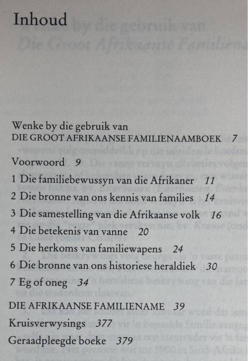 Die Groot Afrikaanse Familienaamboek. - C. Pama