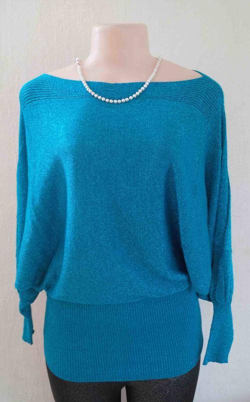 Ladies Shimmer wide arm tops