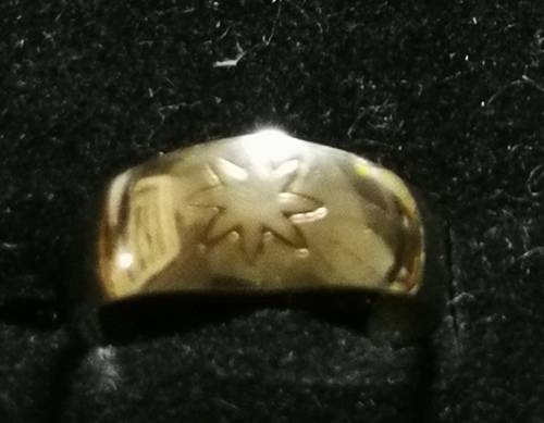 9ct Gold Dainty Toe Ring 0.5grams