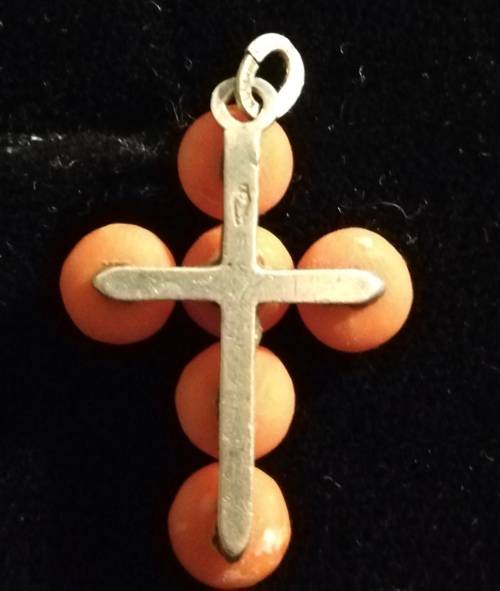 Genuine Untreated Coral Small Pendant