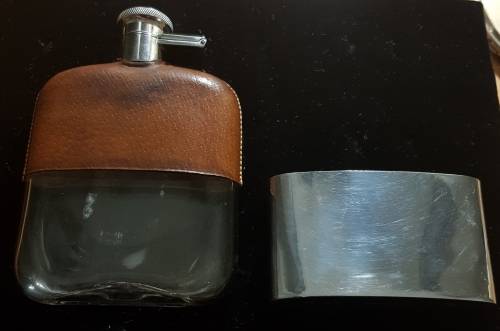 Vintage Hip Flask Made in England