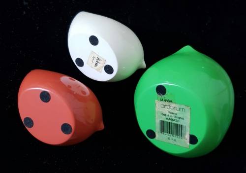 Vintage Collectable Trio of Wren Perry Lancaster Bird Figurines