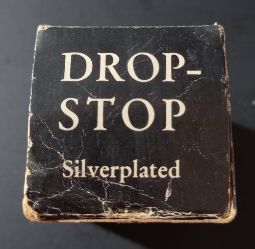Vintage Made in Sweden Silver Plated Drop Stopper