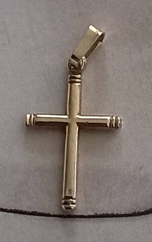 9ct Gold Small Cross Pendant