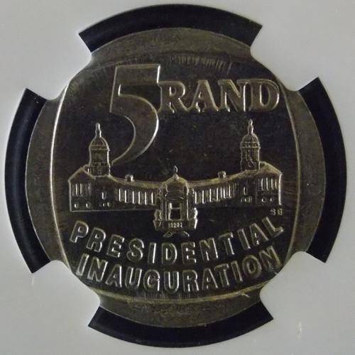 1994 Presidential INAUGURATION R5 NGC Graded MS62