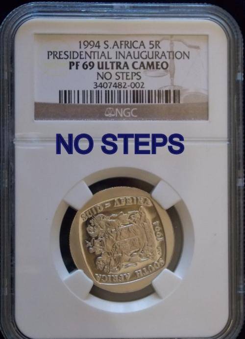 **Extremely Rare**1994 PF69 Ultra Cameo NGC GRADED NO STEPS