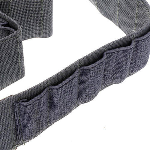 Nylon Tactical 27 Shotgun Hunting Military Army 12 Gauge Stock Ammo Holder Belt - Black
