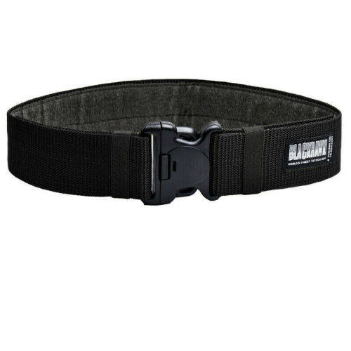 Tactical Nylon Adjustable Belt Military Buckle Gun Belt Quick Release Army Belts -BLACK