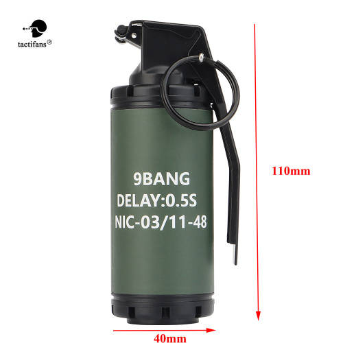 New Tactical Smoke Bomb Model Simulation smoke grenade for movie props Airsoft Paintball