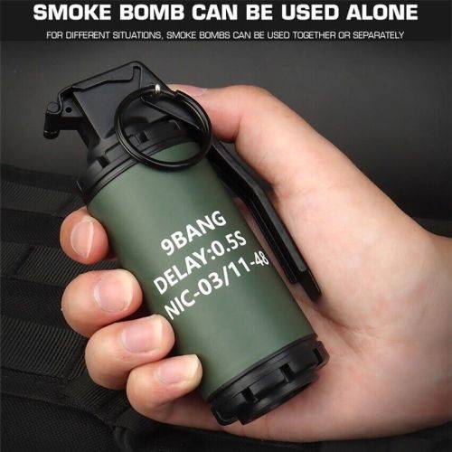 New Tactical Smoke Bomb Model Simulation smoke grenade for movie props Airsoft Paintball