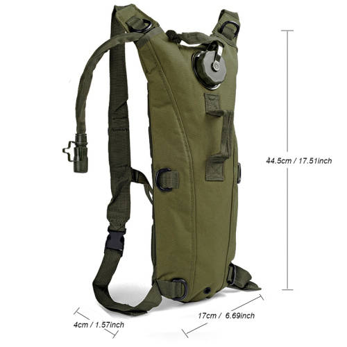 3L Tactical Hydration Backpack Military Water Bag Pouch Outdoor Running Cycling Camping Rucksack