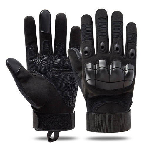 # 2 - Full Finger Glove With hardened Knuckle Unisex BLACK