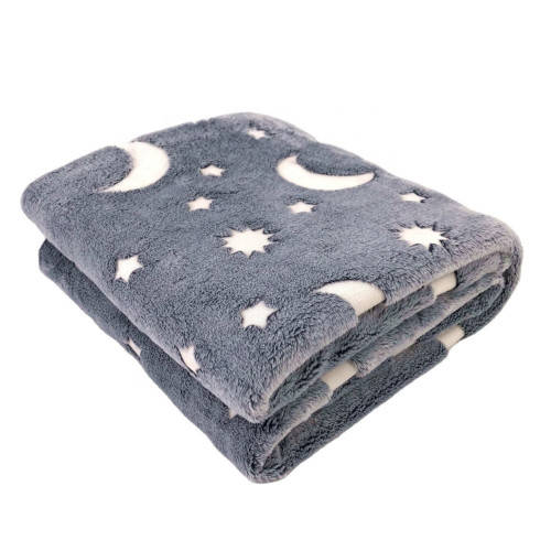 Glow In The Dark Hoodie Blanket  - STARS
