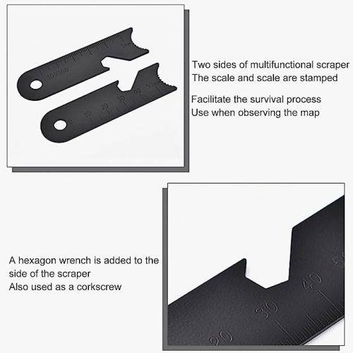 Survival Camping Outdoor Survival Magnesium Flint Steel Striker Fire Starter #2