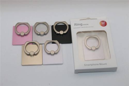 Phone Ring Kickstand Holder  - BLACK