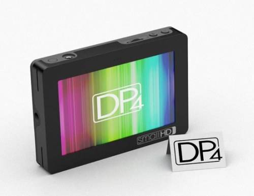 SMALL HD DP4 4.3" On-Camera LCD Field Monitor with Canon 5D/7D Battery Bracket
