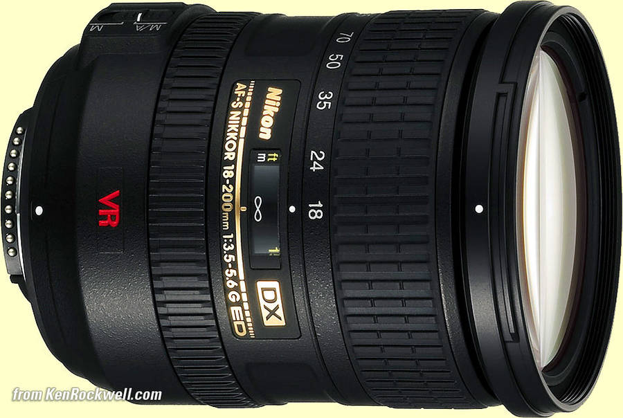 Nikon Nikkor AF-S DX 18-200 mm f/3.5-5.6G IF-ED VR VERY GOOD CONDITION