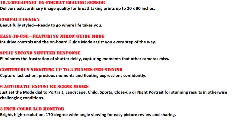 NIKON D3000 WITH 18-55MM ZOOM LENS IN VERY GOOD CONDITION