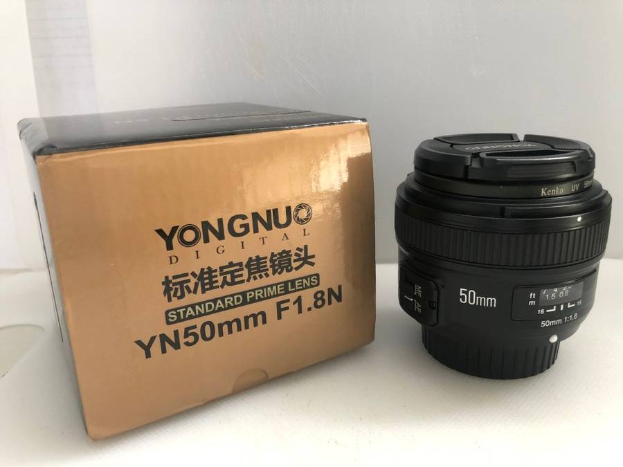 Yongnuo 50mm f/1.8 in NEW CONDITION COMING WITH BOX