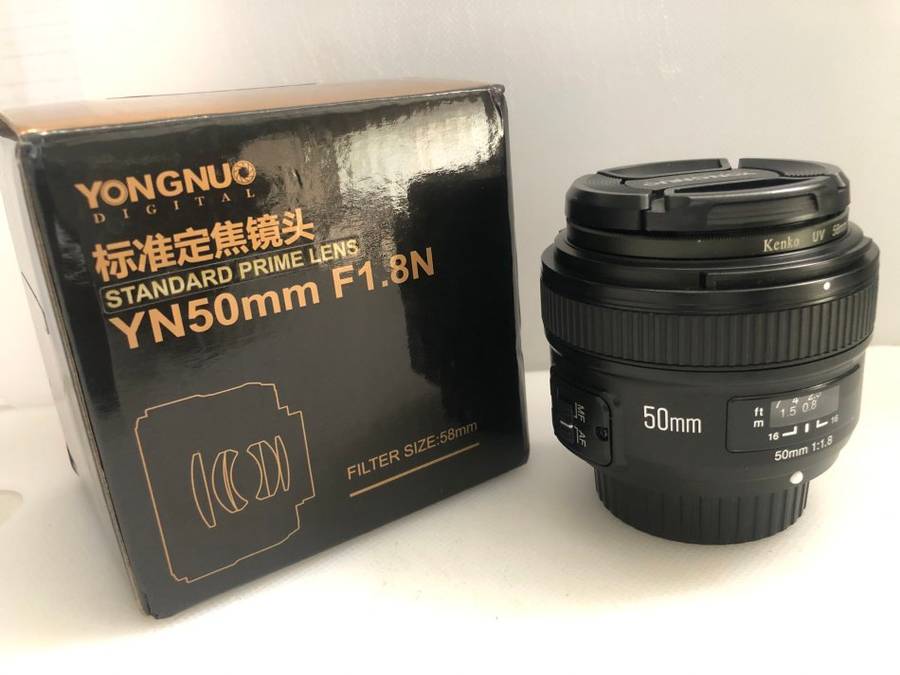 Yongnuo 50mm f/1.8 in NEW CONDITION COMING WITH BOX