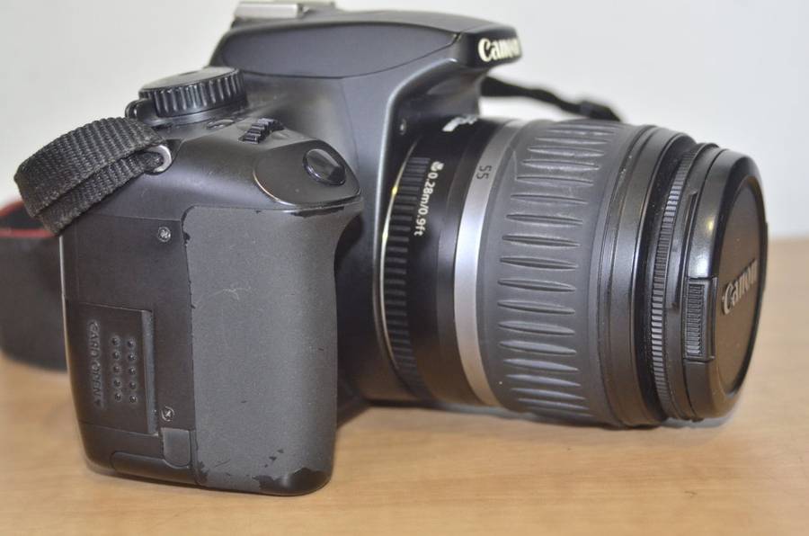 Canon EOS 1000D Digital SLR Camera With Canon EF-S 18-55mm f/3.5-5.6 II Lens