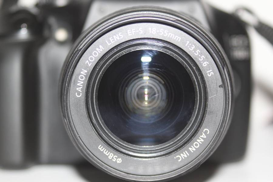 CANON EOS 1100D,12MP DSLR CAMERA WITH HD MOVIES, COMING WITH 18-55MM ZOOM LENS AND BAG