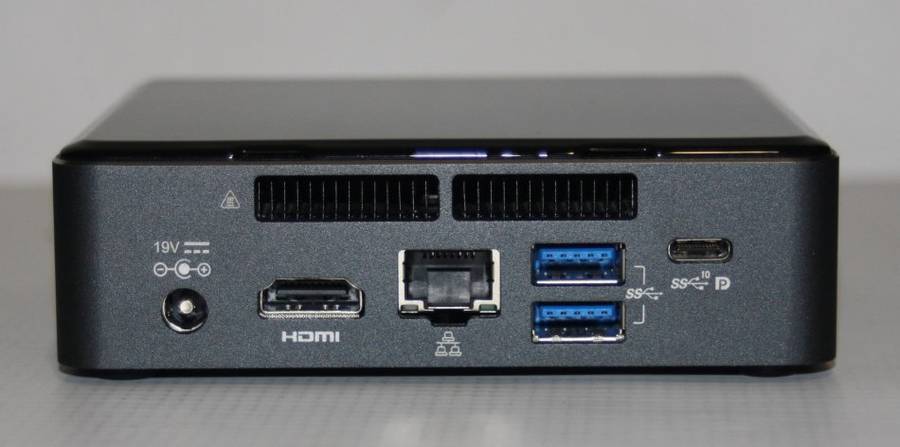 Intel NUC 7 Mainstream Mini PC (NUC7i3BNHXF) - Core i3, 4GB RAM, 128GB SSD