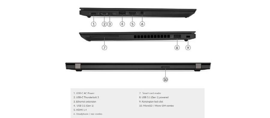 LENOVO THINKPAD T490s , 8TH GEN CORE I5-8365U @1.60GHz,16GB RAM,256GB SSD, 14" FHD TOUCH SCREEN