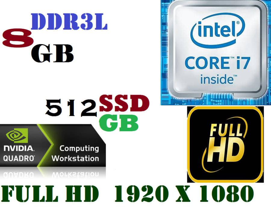 Lenovo ThinkPad P51, Intel Quad-Core i7-7700HQ, 8GB DDR4 RAM, 512GB SSD, 15.6" FHD,4GB NVIDIA Quadro