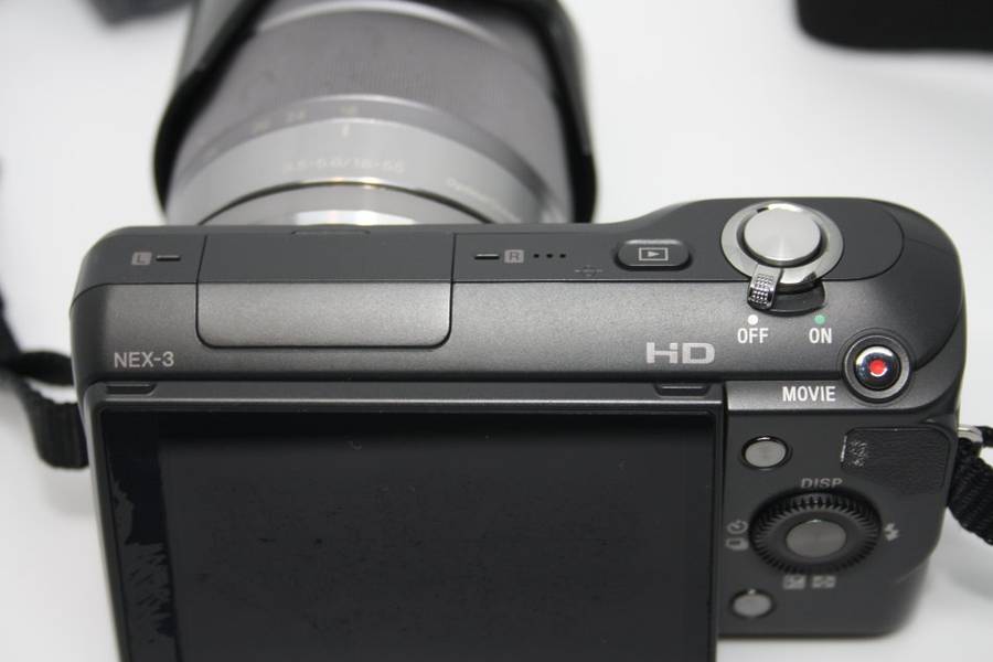 Sony Alpha NEX-3 Interchangeable Lens Digital Camera With SONY 18-55 LENS OSS ,4GB ,Charger, and Bag