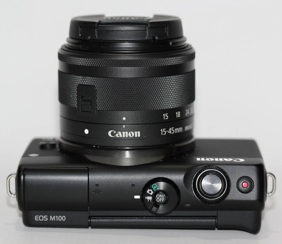 Canon EOS M100 Mirrorless Camera w/ 15-45mm Lens - Wi-Fi, Bluetooth, and NFC enabled