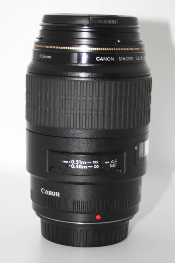 Canon EF 100mm f/2.8 USM Macro Lens in Very Good Condition