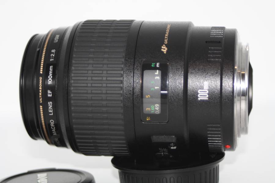 Canon EF 100mm f/2.8 USM Macro Lens in Very Good Condition