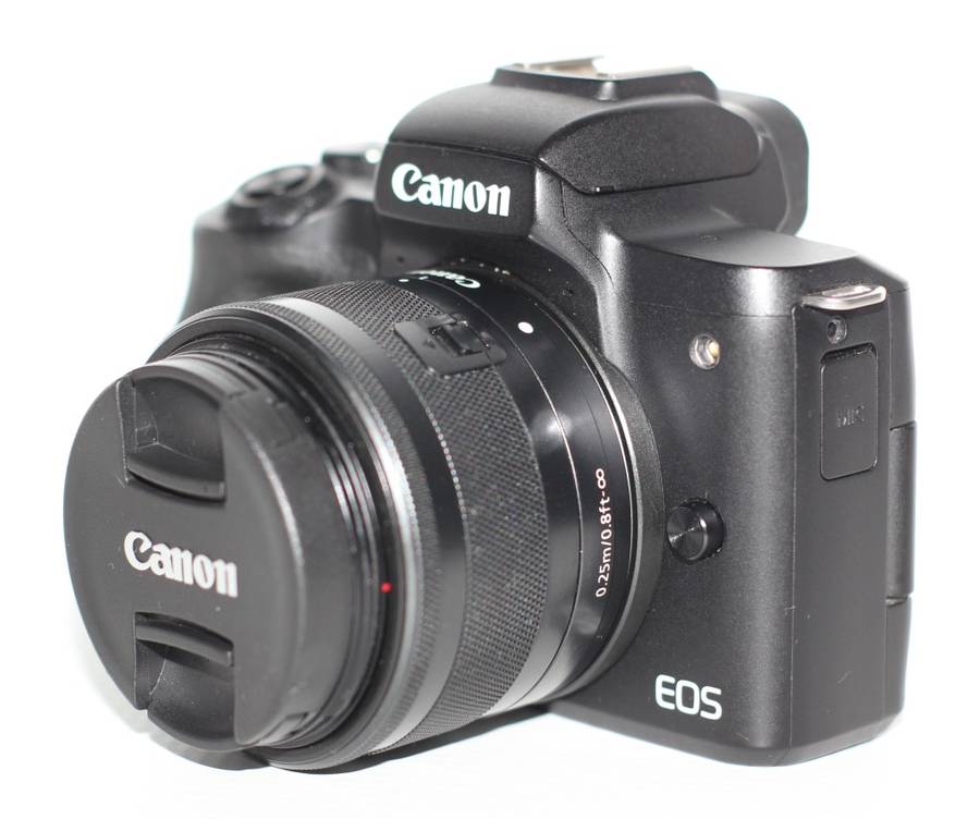 Canon EOS M50 Mark II Mirrorless Digital Camera with 15-45mm f/3.5-6.3 IS STM Lens