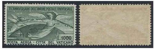 Vatican 1949 75th Anniv of U.P.U 1000L MNH Superb Michel 162 CV 150 Euro (R1650) Rare
