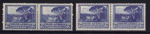 Union Hyphenated 3D pair with "Missing Clouds" variety inc Normal LHM Superb