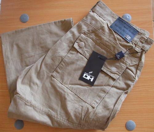 @ BEIGE DANIEL HECHTER BOOTLEG PANTS @