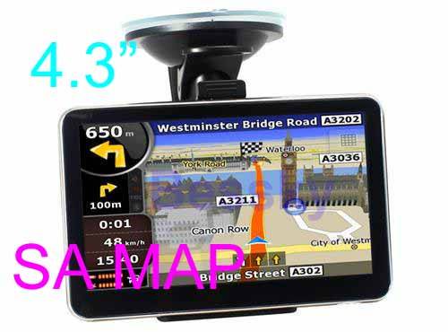 4.3" GPS Car Navigation with 4GB Memory iGO Southern Africa maps