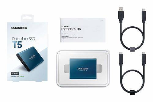 Samsung T5 Portable SSD - 500GB - USB 3.1